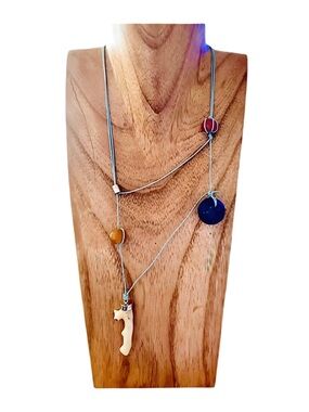 🍒NEW Flotsam & Jetsam Handmade Asymmetrical Charm Necklace by Loaded